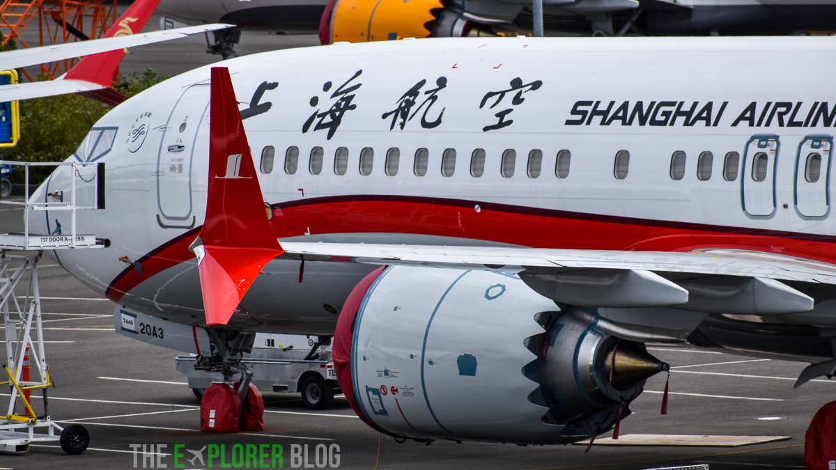Photo of B-20A3 - Shanghai Airlines Boeing 737 MAX 8